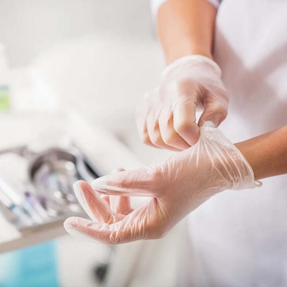 Guanti Monouso In Vinile