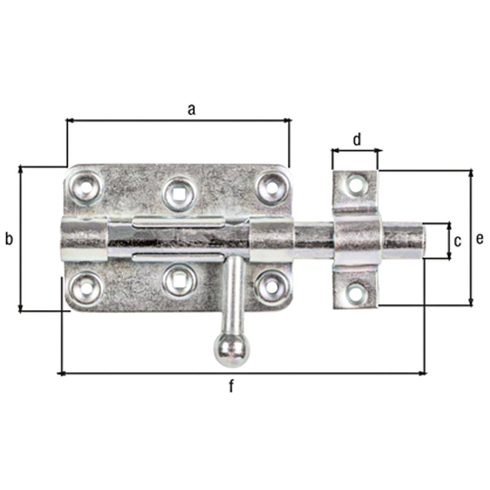 Catenaccio a cannone con lucchetto