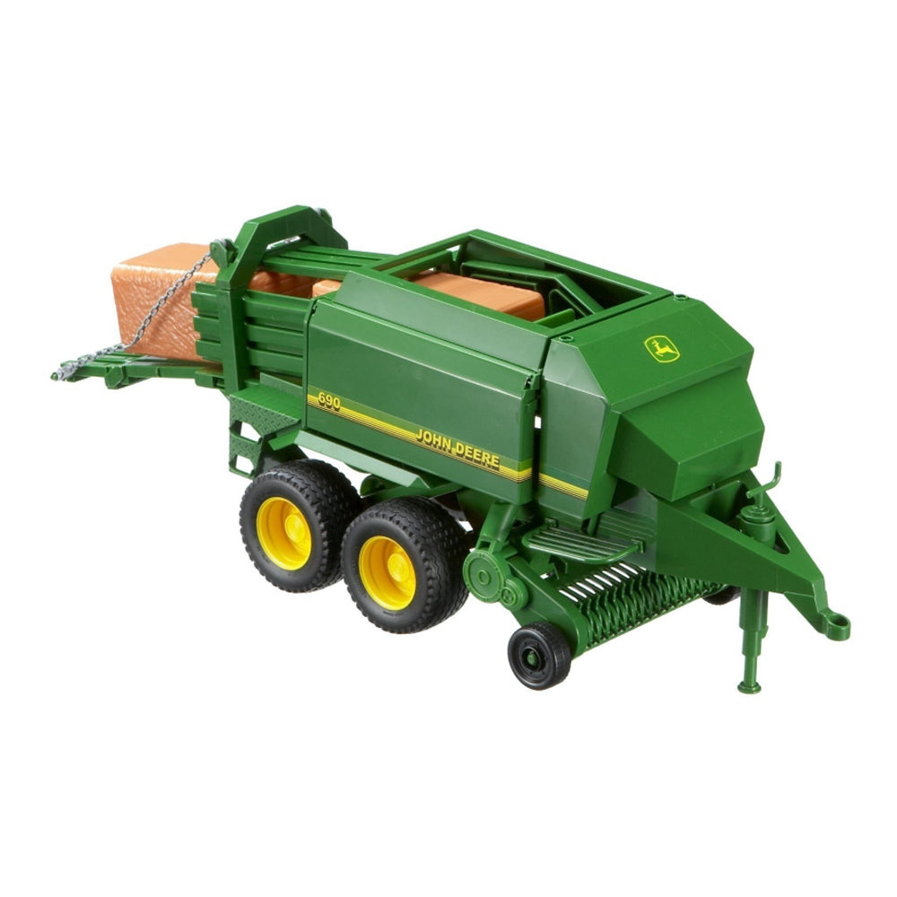 Bruder John Deere rimorchio grande pressa per balle