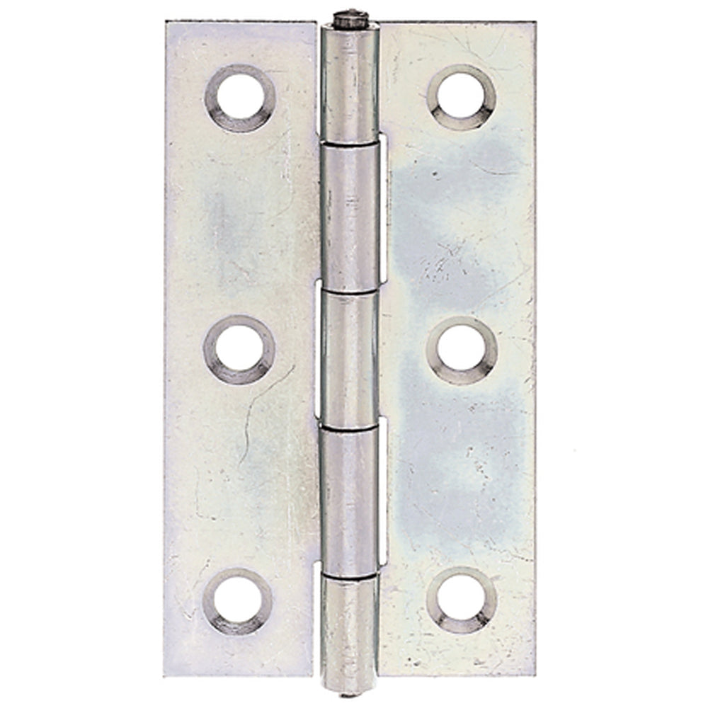 Cerniera stretta con fori svasati per viti