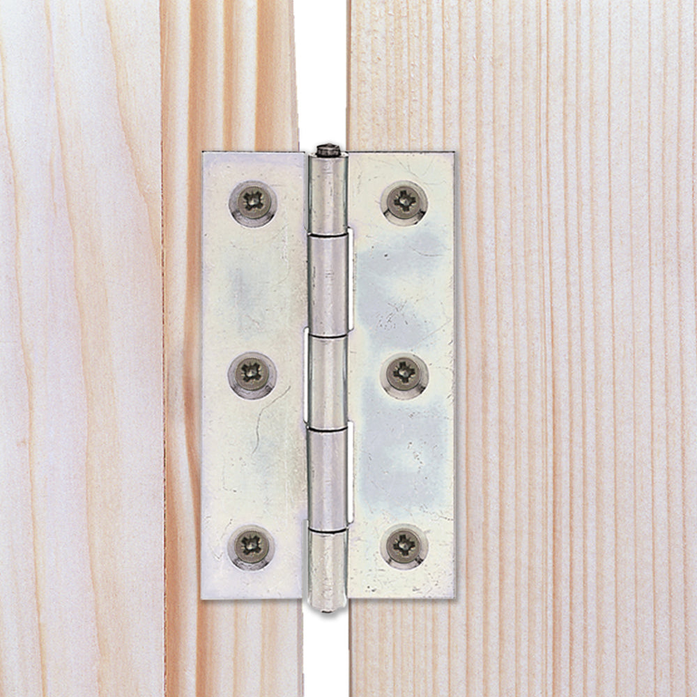 Cerniera stretta con fori svasati per viti