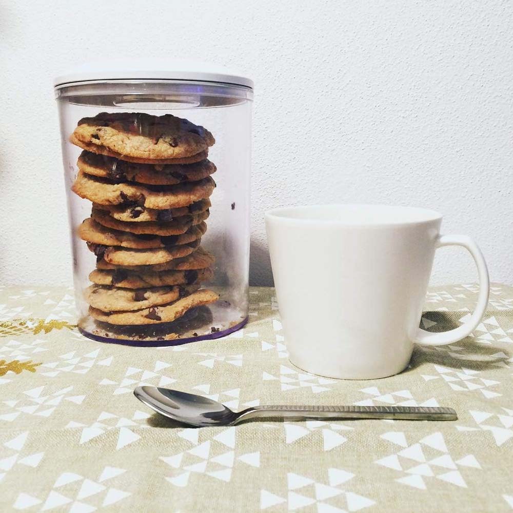 Magic Vac recipiente per cibo Rotondo Trasparente 3 pz