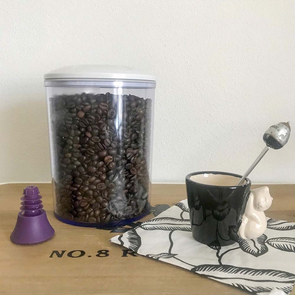 Magic Vac recipiente per cibo Rotondo Trasparente 3 pz