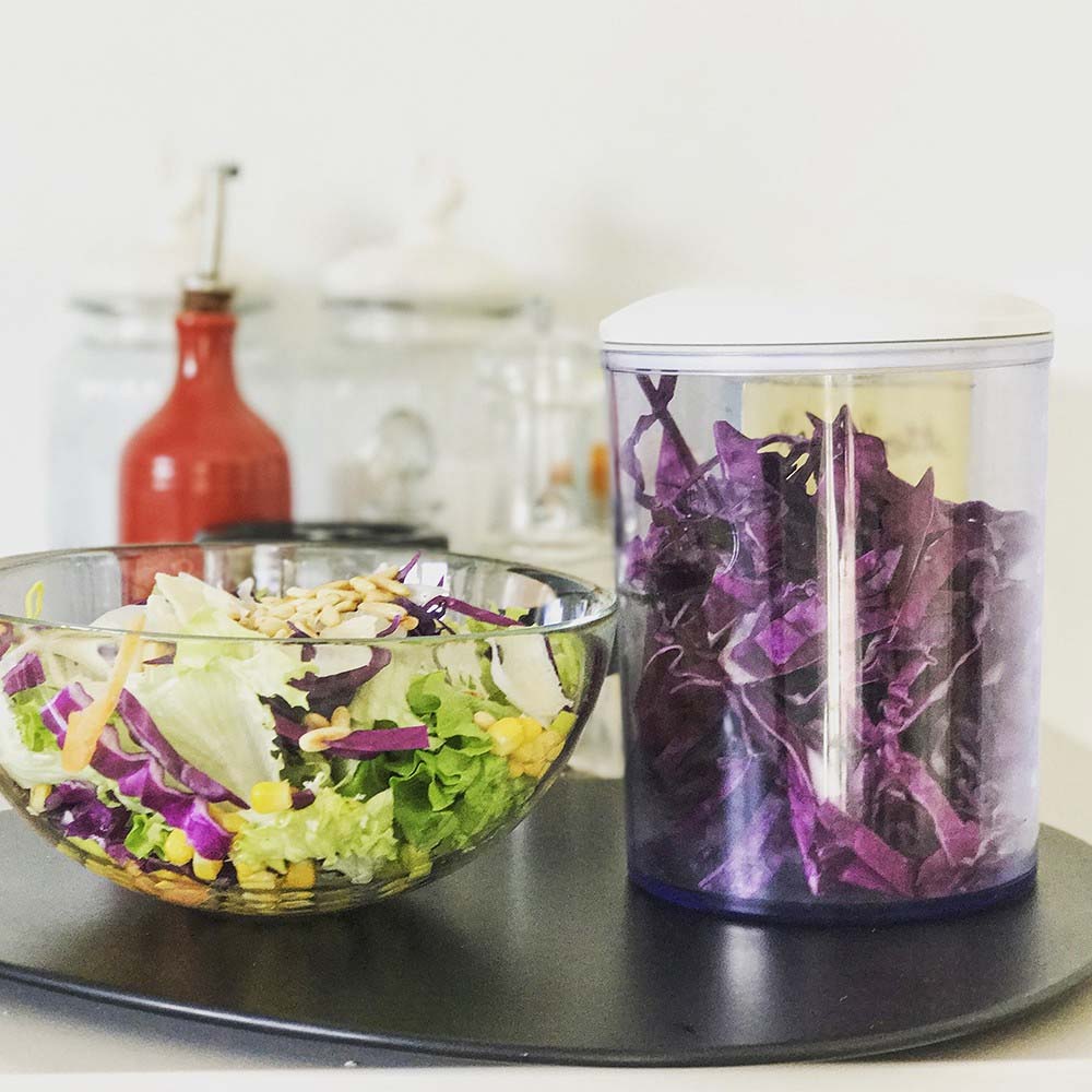 Magic Vac recipiente per cibo Rotondo Trasparente 3 pz