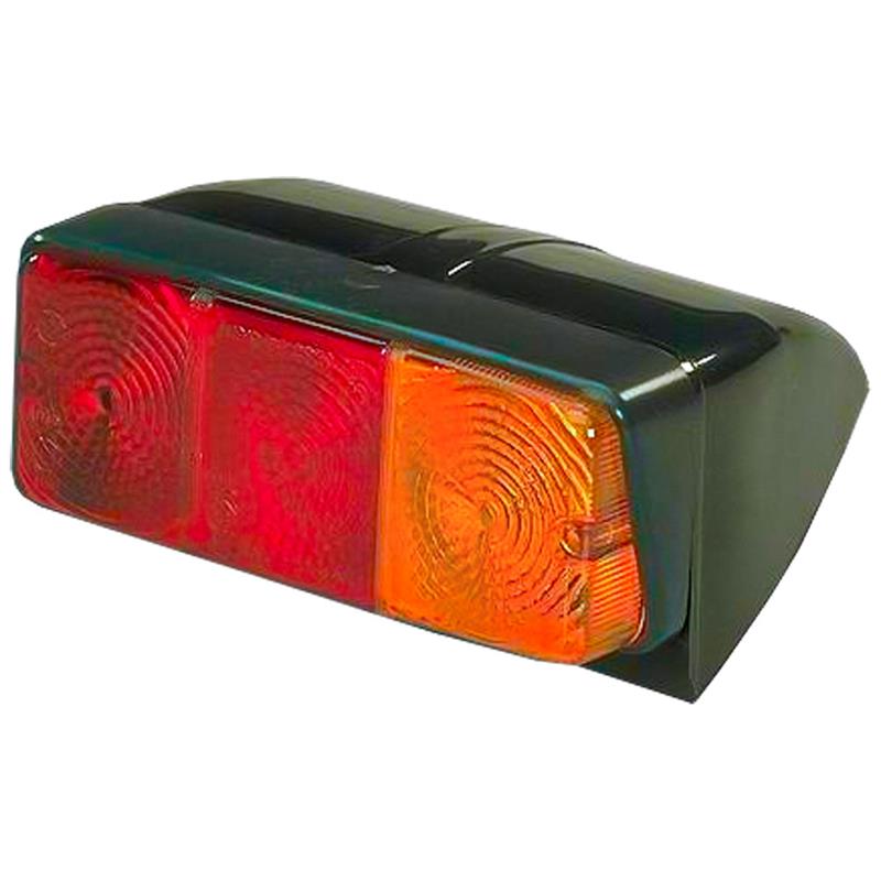 Lente in Plastica Ambra/Rossa per Fanale Posteriore