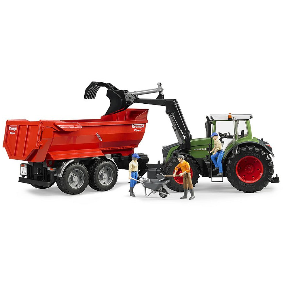 Bruder Trattore Fendt 936 Vario con caricatore frontale