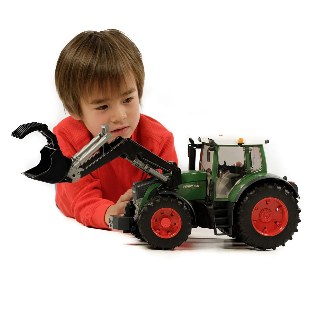 Bruder Trattore Fendt 936 Vario con caricatore frontale