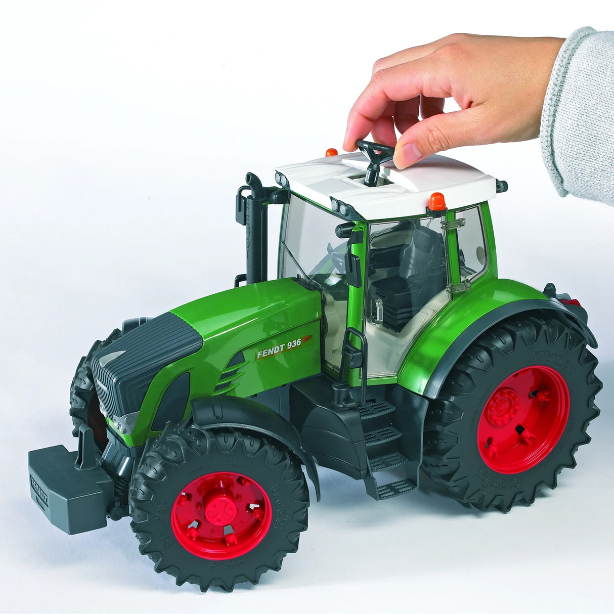 Bruder Trattore Fendt 936 Vario con caricatore frontale