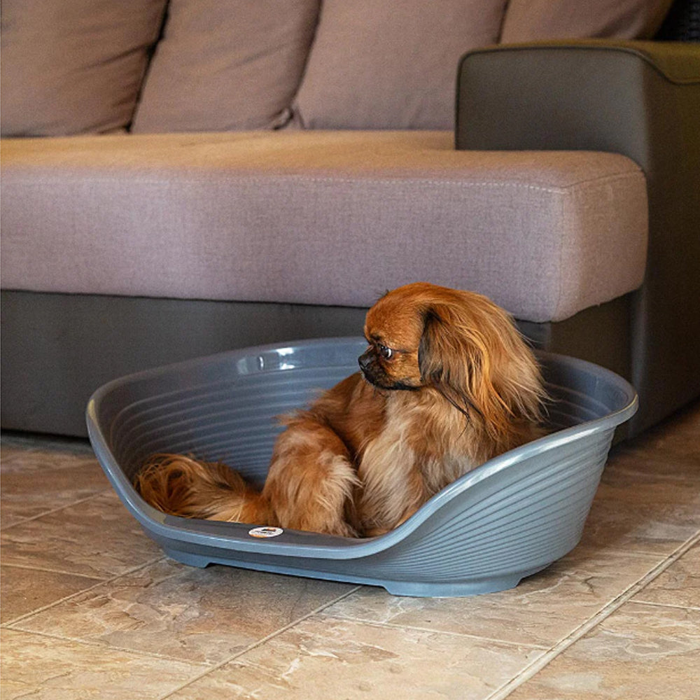 SIESTA DELUXE Letto da interno in plastica per cani e gatti con antiscivolo