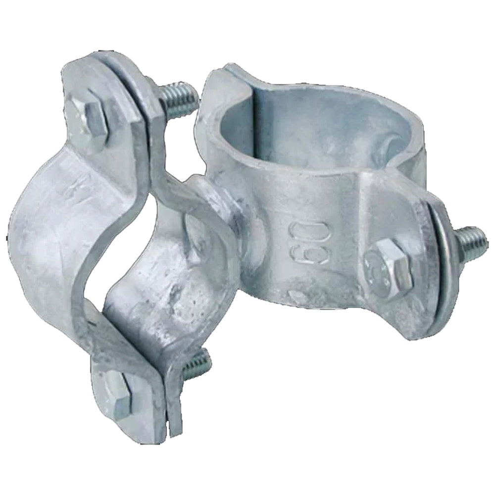 Morsetto a cavallotto saldato a croce per tubo