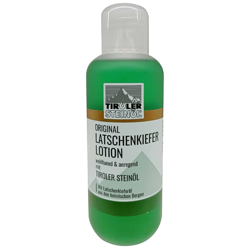 Lozione TIROLER STEINÖL con Olio di Pino Mugo