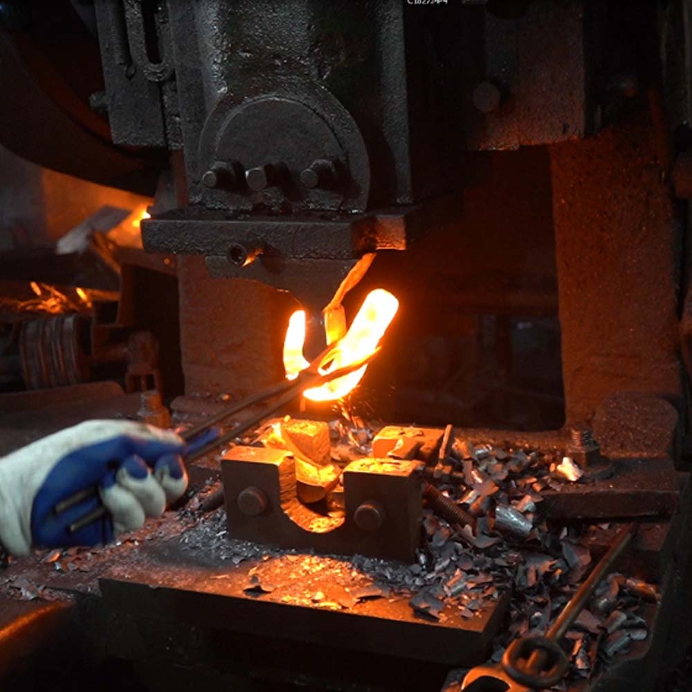 Gancio scorsoio con perno grado 80 forza trazione