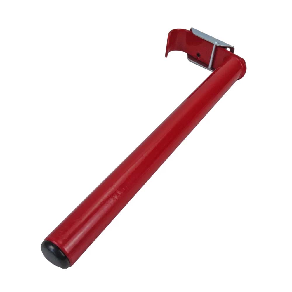 Portasella pieghevole 44 cm Rosso per rimorchio per cavalli