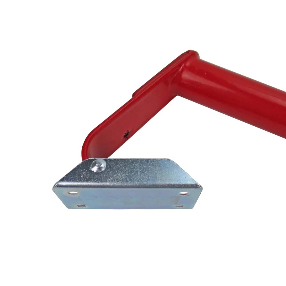 Portasella pieghevole 44 cm Rosso per rimorchio per cavalli