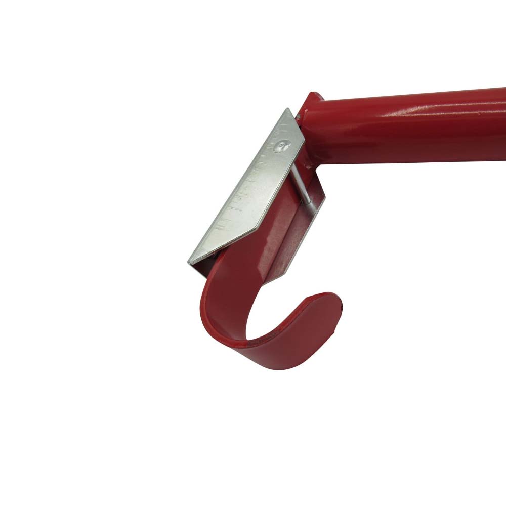 Portasella pieghevole 44 cm Rosso per rimorchio per cavalli