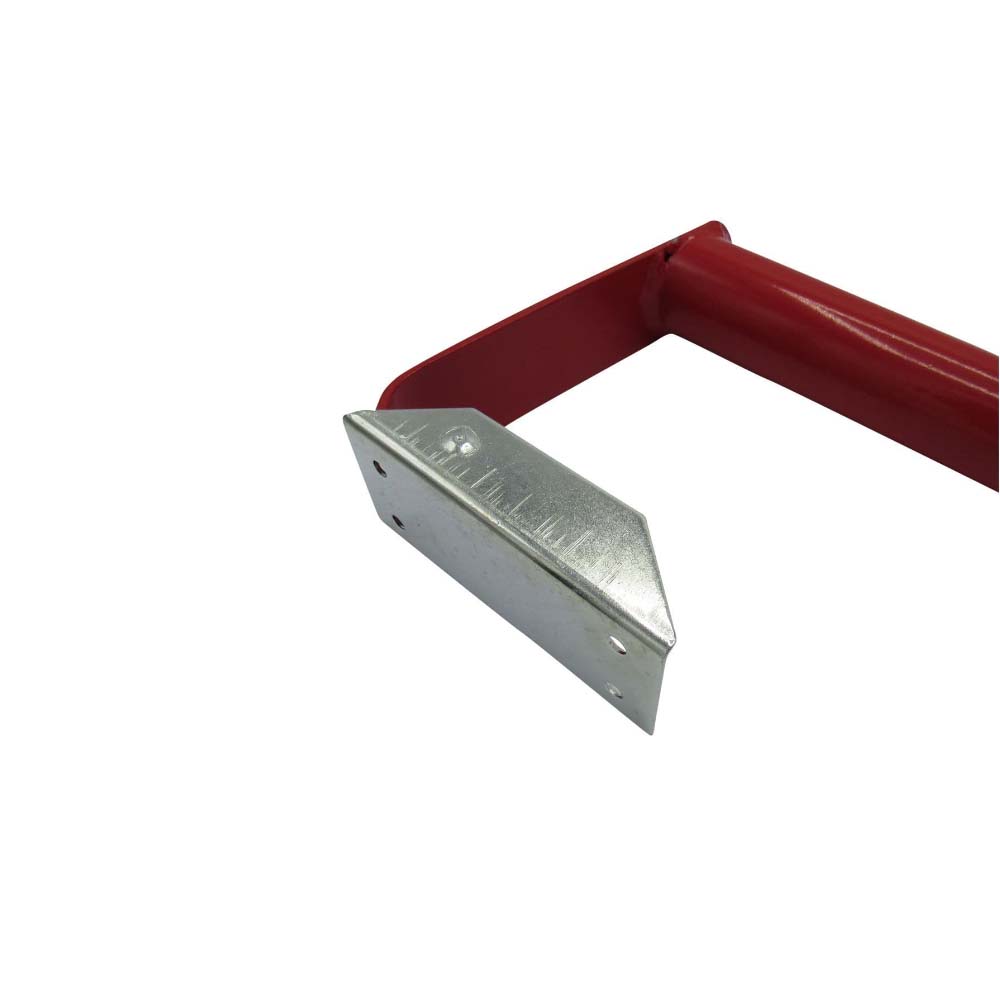 Portasella pieghevole 44 cm Rosso per rimorchio per cavalli