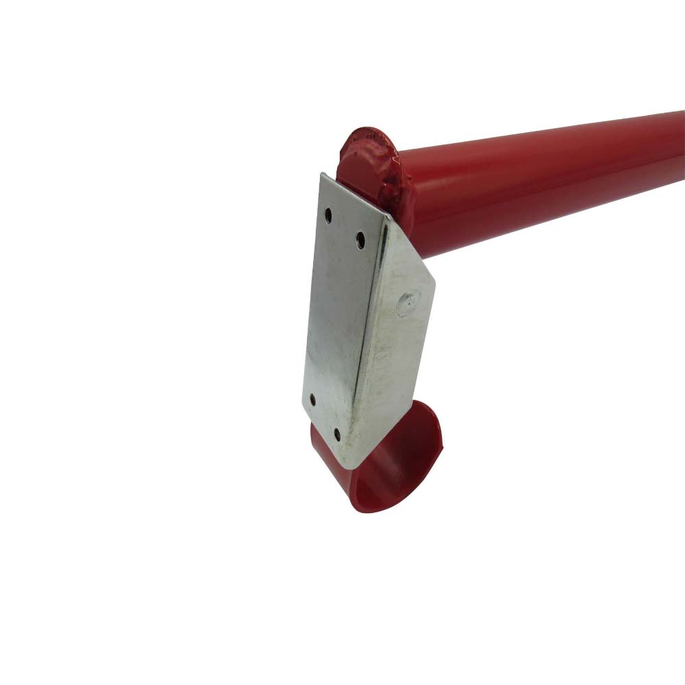 Portasella pieghevole 44 cm Rosso per rimorchio per cavalli