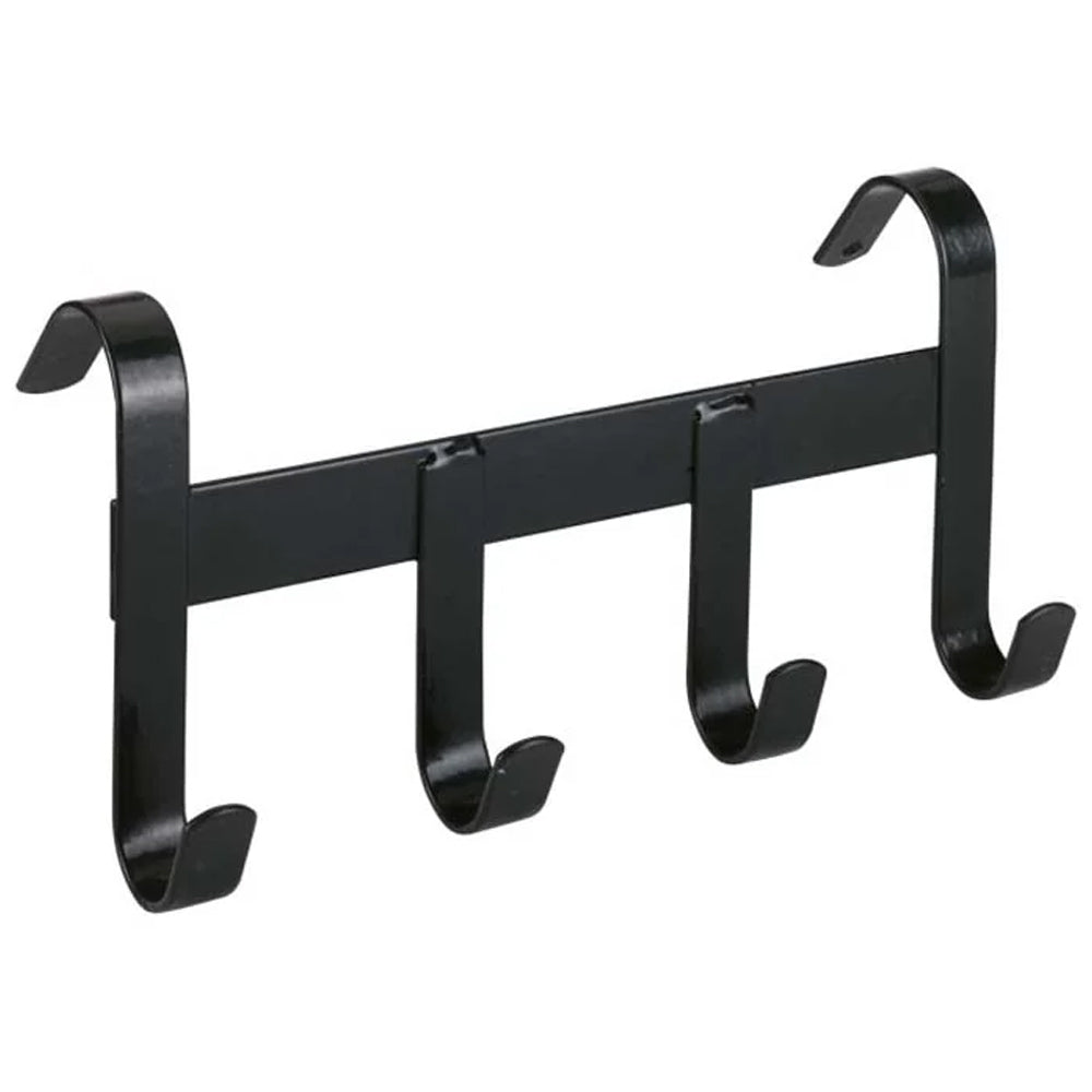 Metal Bridle Holder with 4 Hooks – Durable Wall Rack for Stables