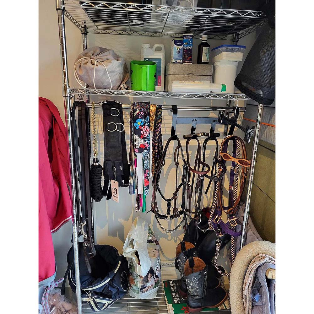 portabriglia 4 ganci fissi