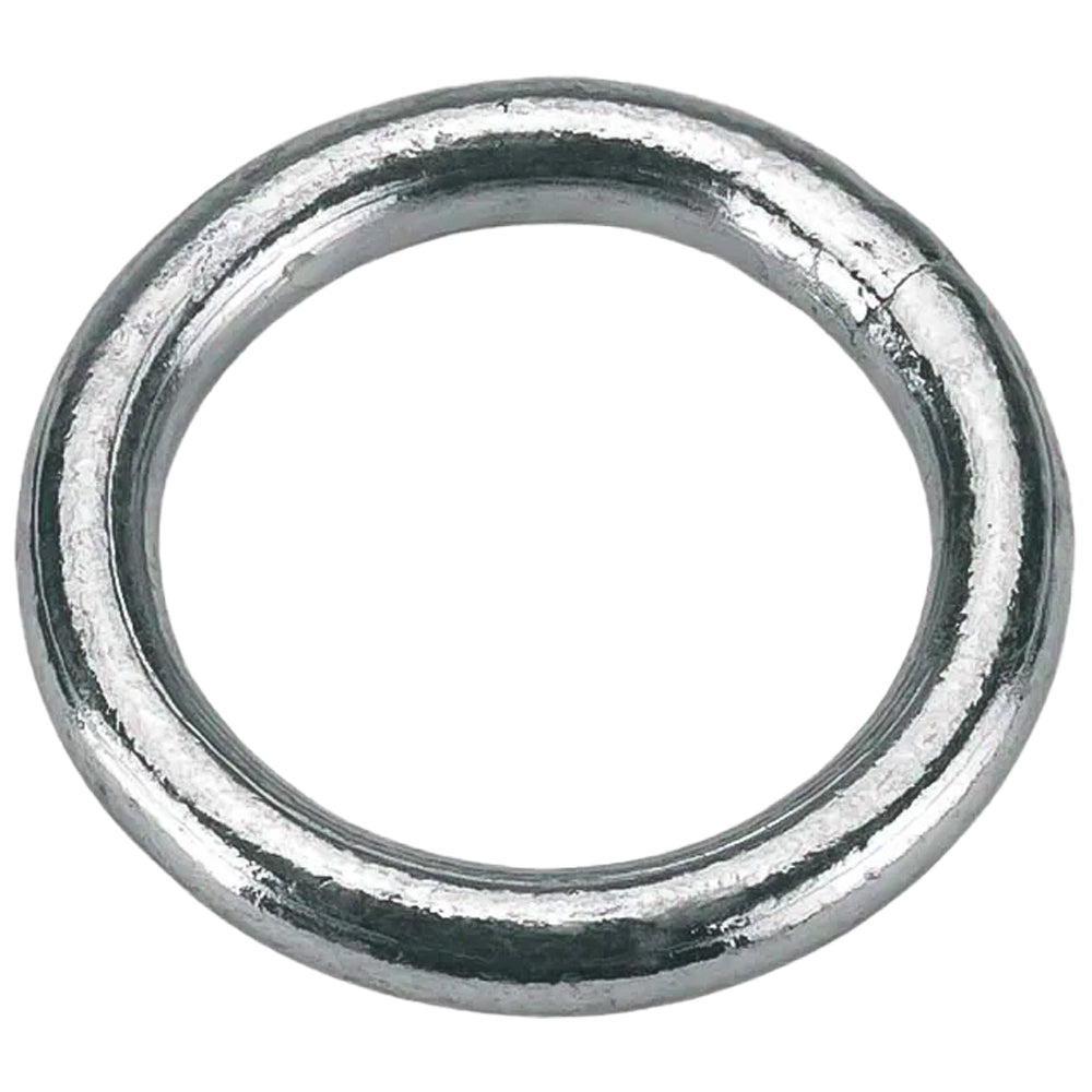 Anello per naso per bovini, Metallo zincato