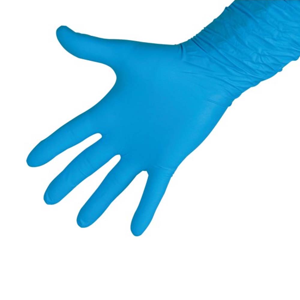 Guanti Monouso in Nitrile Blu Senza Polvere: Essenziali per Infermieri e Milkmaster