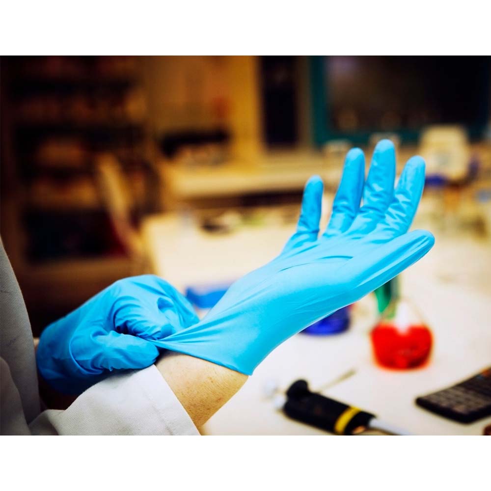 Guanto Monouso Nitrile Profi Protezione Medicale di Alta Qualità