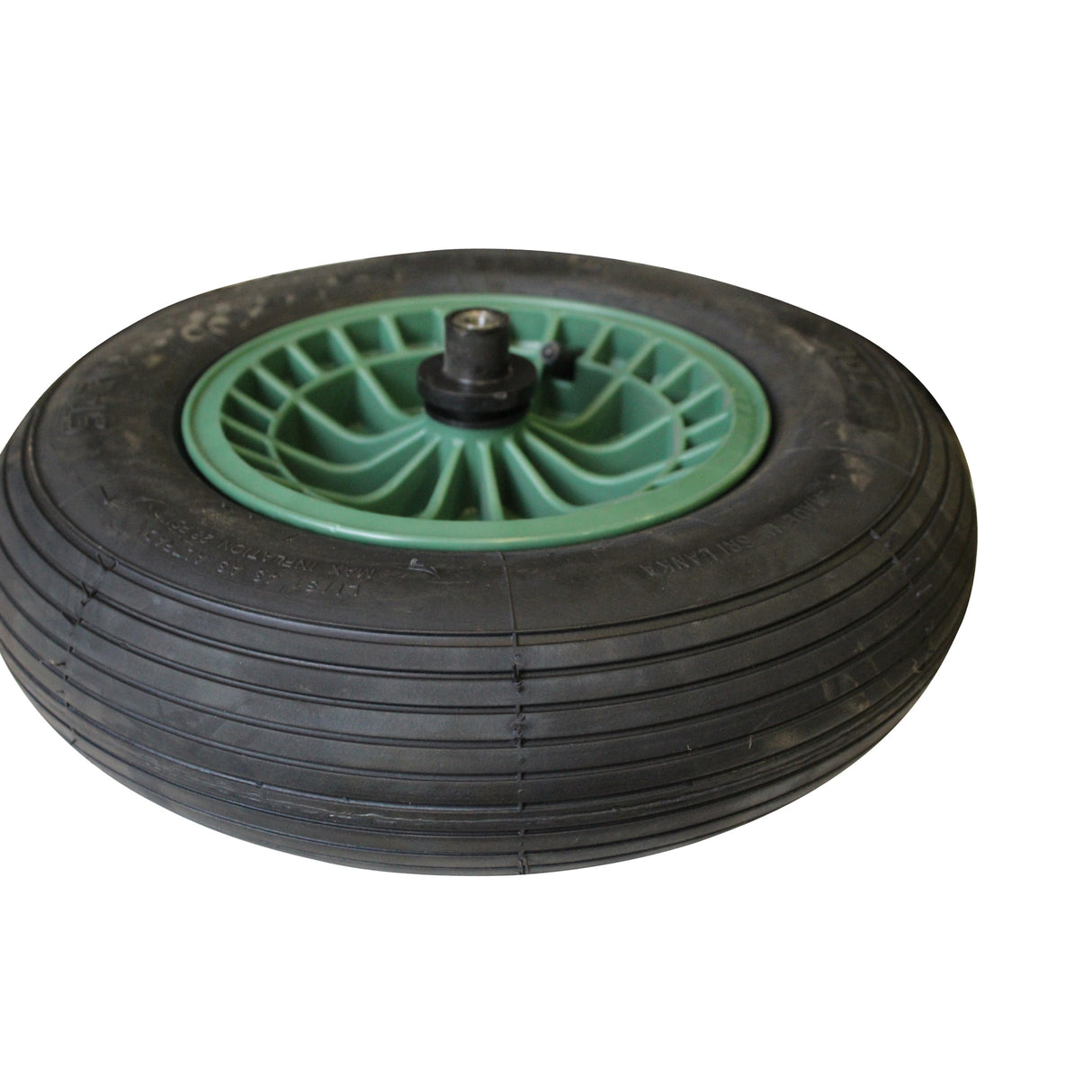 FORT Ruota per Carriola 400x100 mm Pneumatico 2Ply Cerchio in Plastica