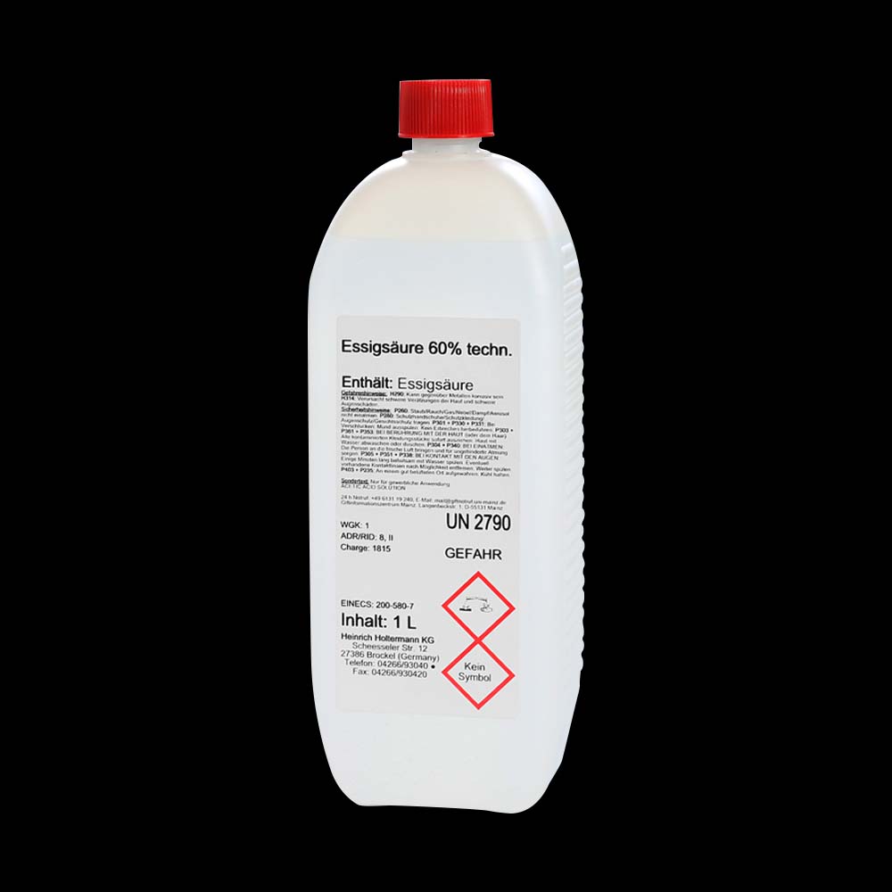 Acido Acetico 60% per apicoltori - 1 Lt