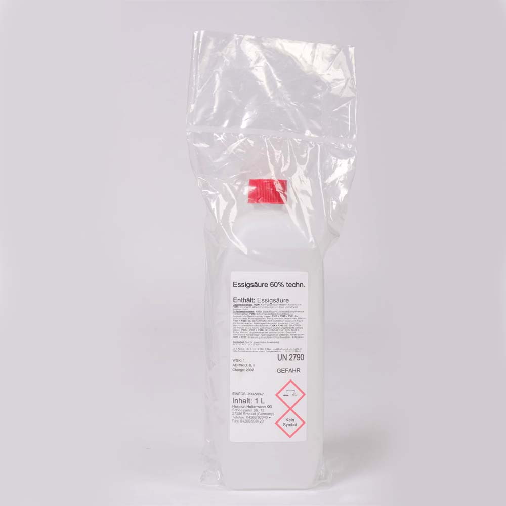 Acido Acetico 60% per apicoltori - 1 Lt