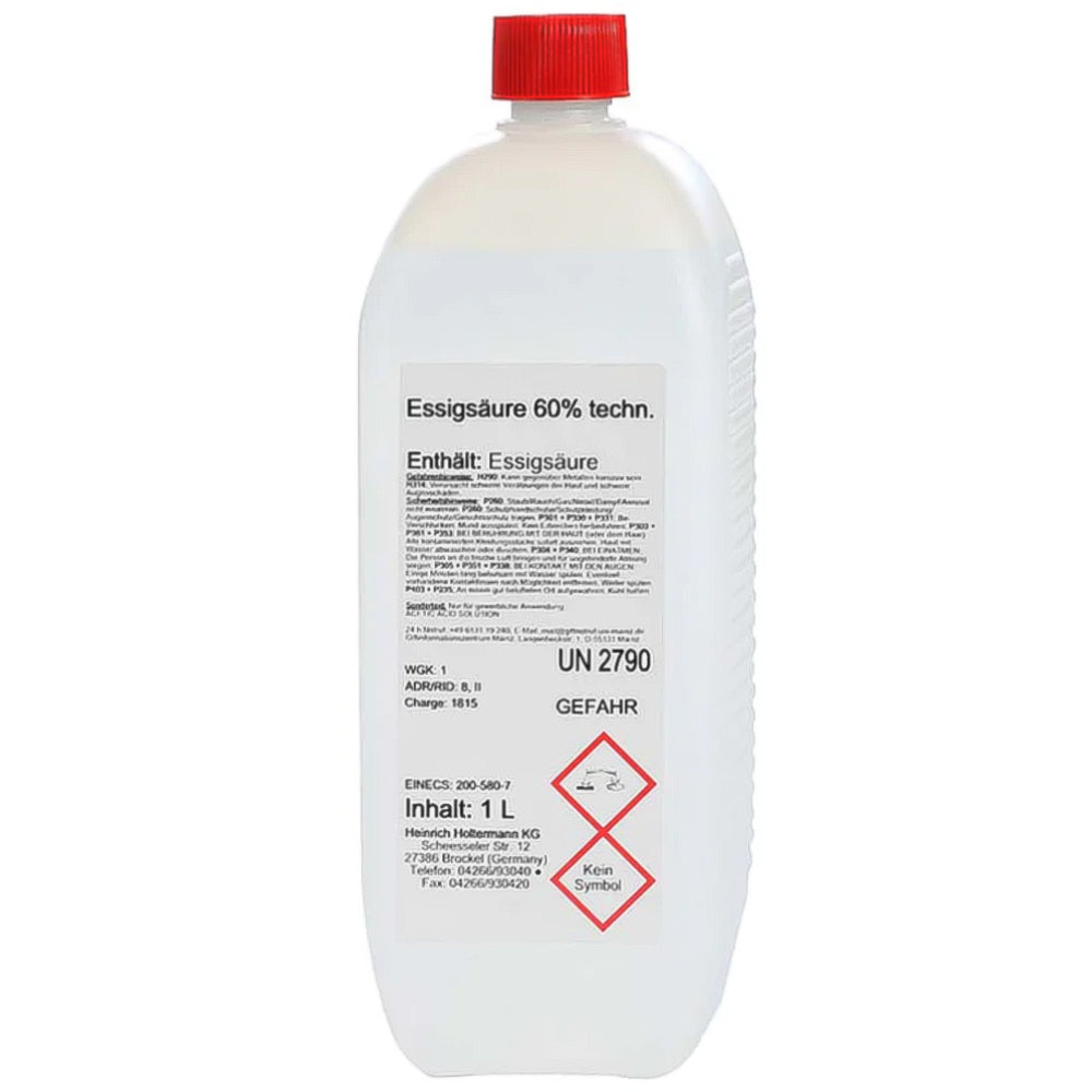 Acido Acetico 60% per apicoltori - 1 Lt