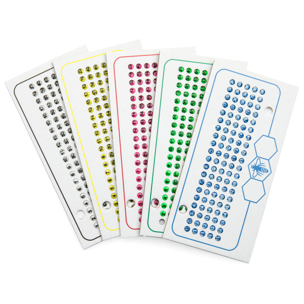 Set di Piastre Luminescenti in Opalite per Marcatura delle Regine