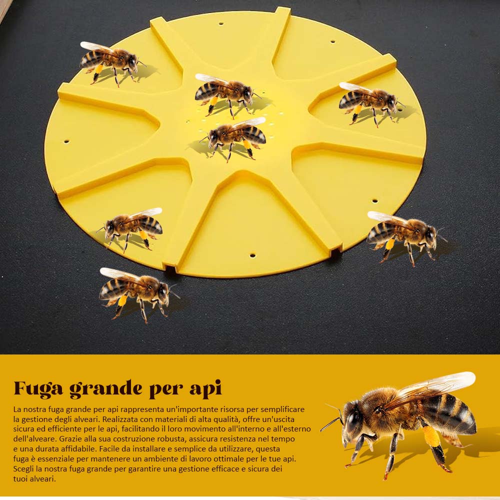 Fuga 8 grande per api in plastica