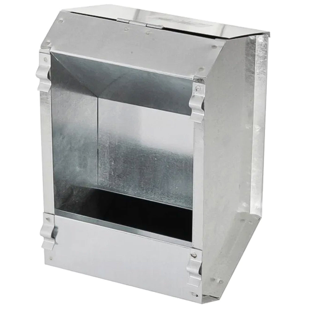 Mangiatoia per conigli in metallo