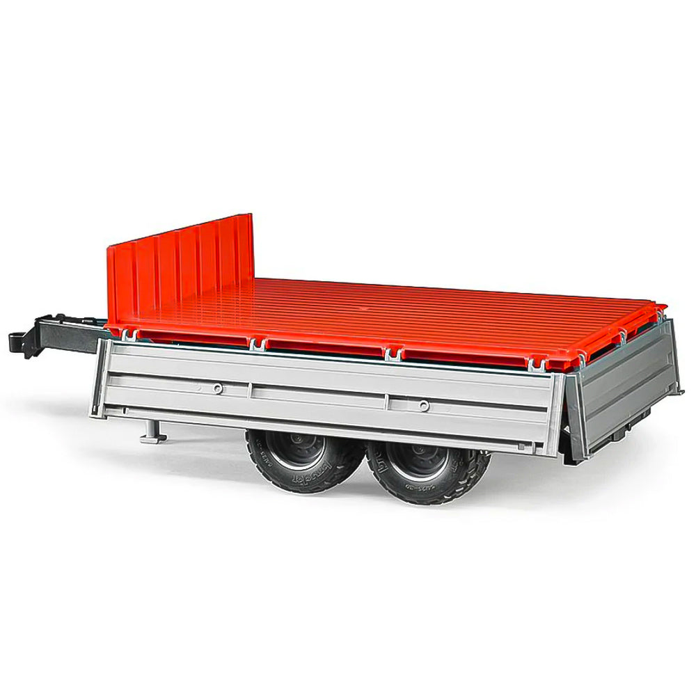 Bruder 02019 Rimorchio con cancello a piattaforma