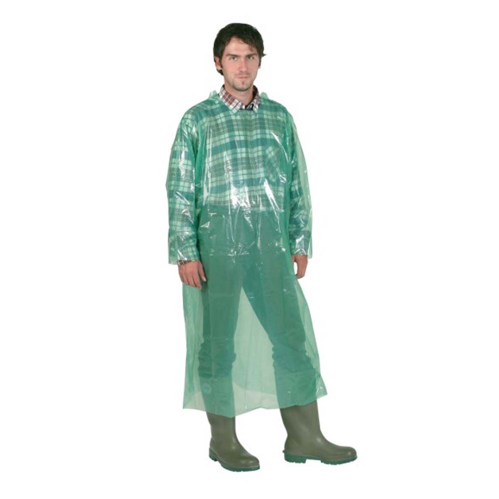 Camice veterinario in nylon verde