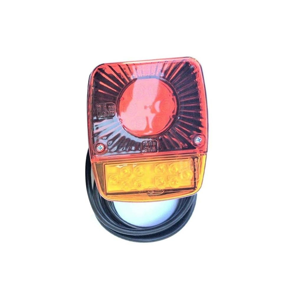 fanale posteriore moto quadrato