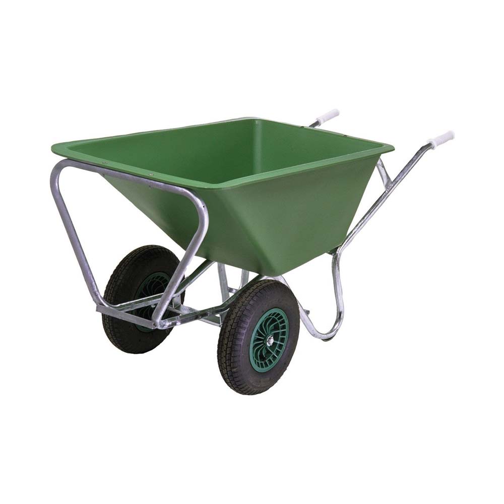 FORT FS 160/2 Carriola Agricola a Due Ruote Vasca Profonda in HDPE