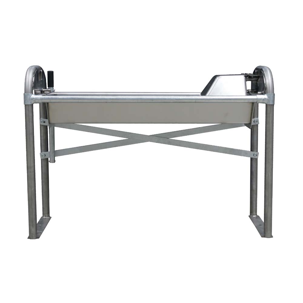 Girevole piatto, montaggio a pavimento