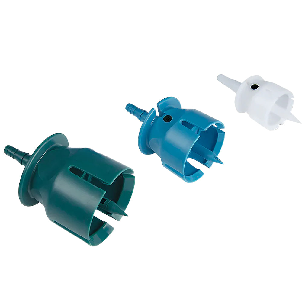 Set di tappi per prelievi e ventilazione per siringhe