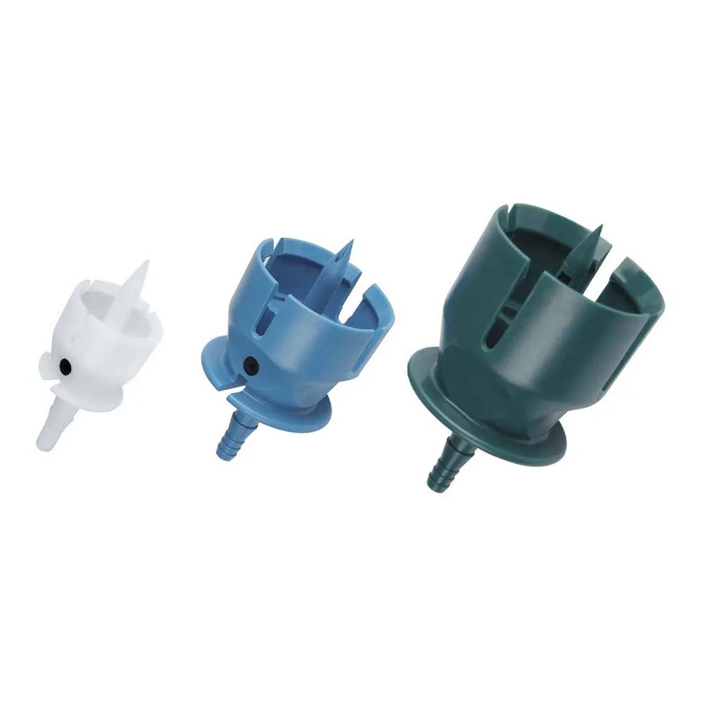 Set di tappi per prelievi e ventilazione per siringhe