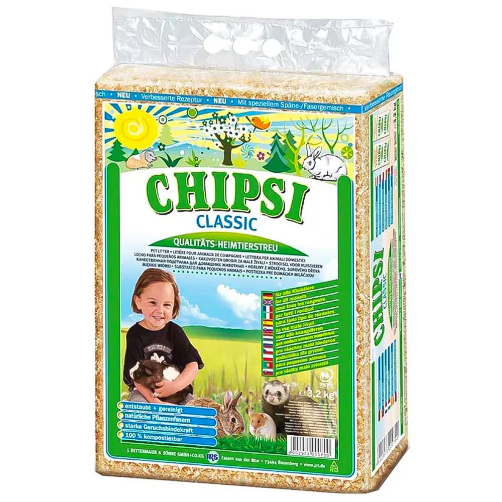 Lettiera Per Animali Piccoli Chipsi 3,2kg