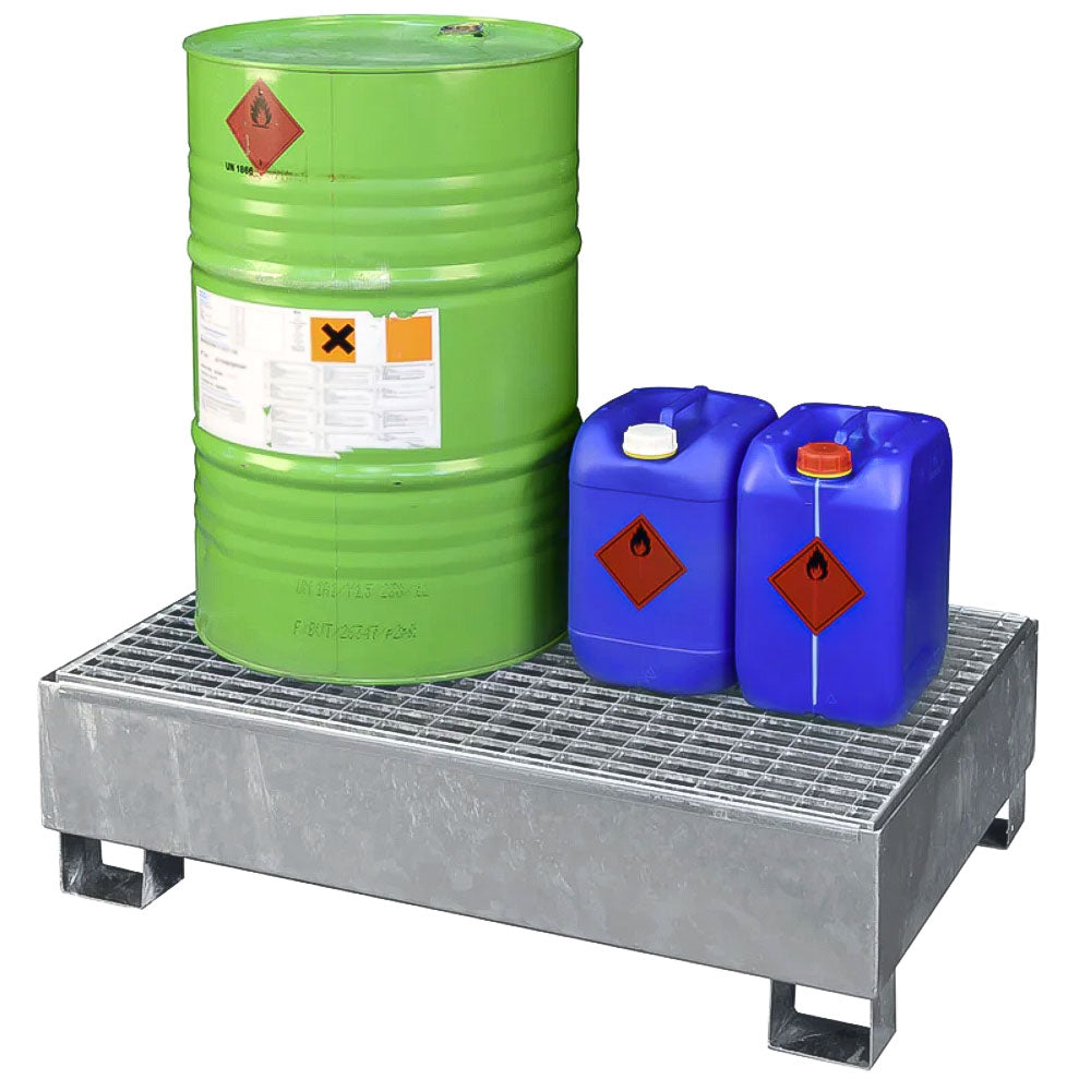 Vasca di Raccolta in Acciaio SW2 Zincata