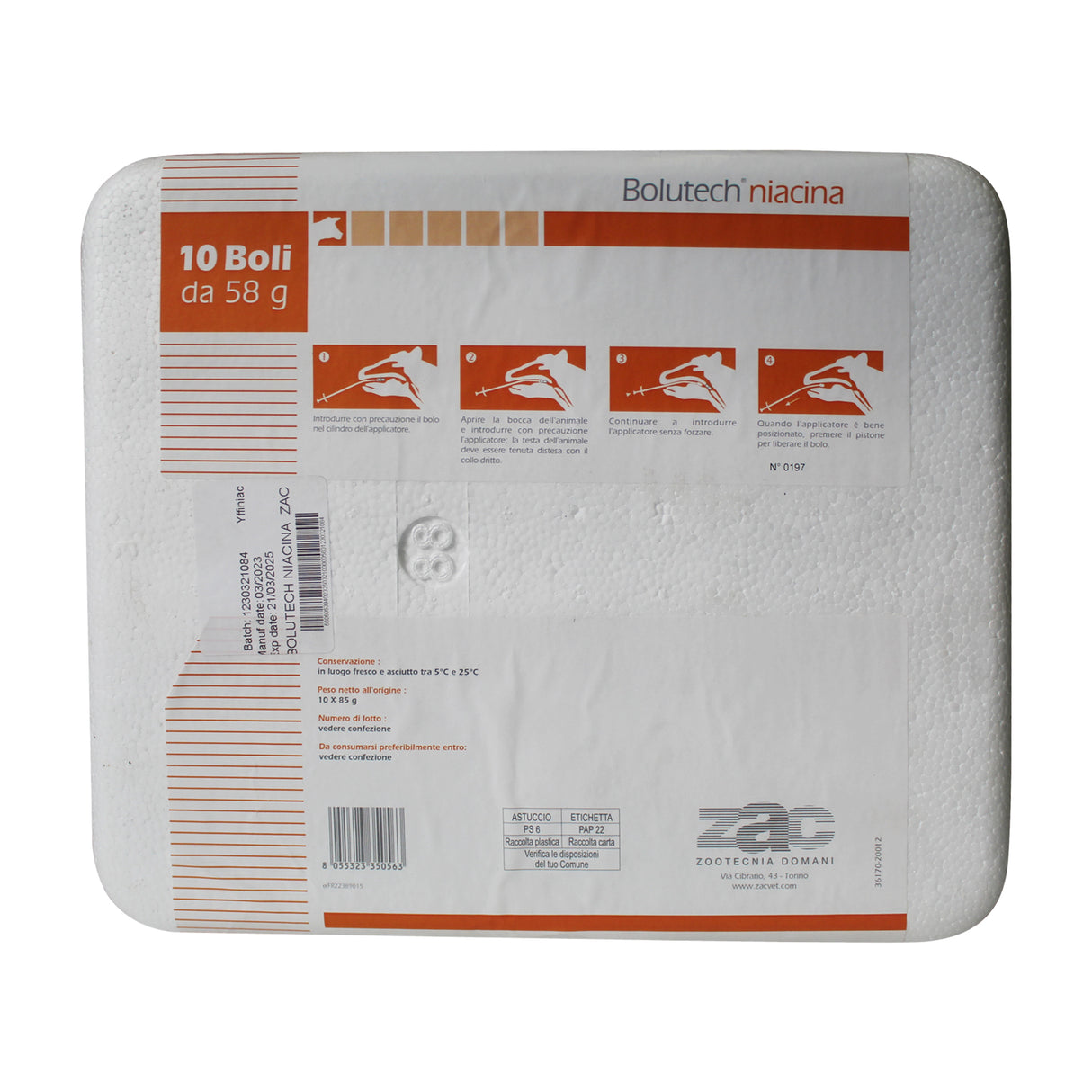 Bolutech Niacina 10 boli