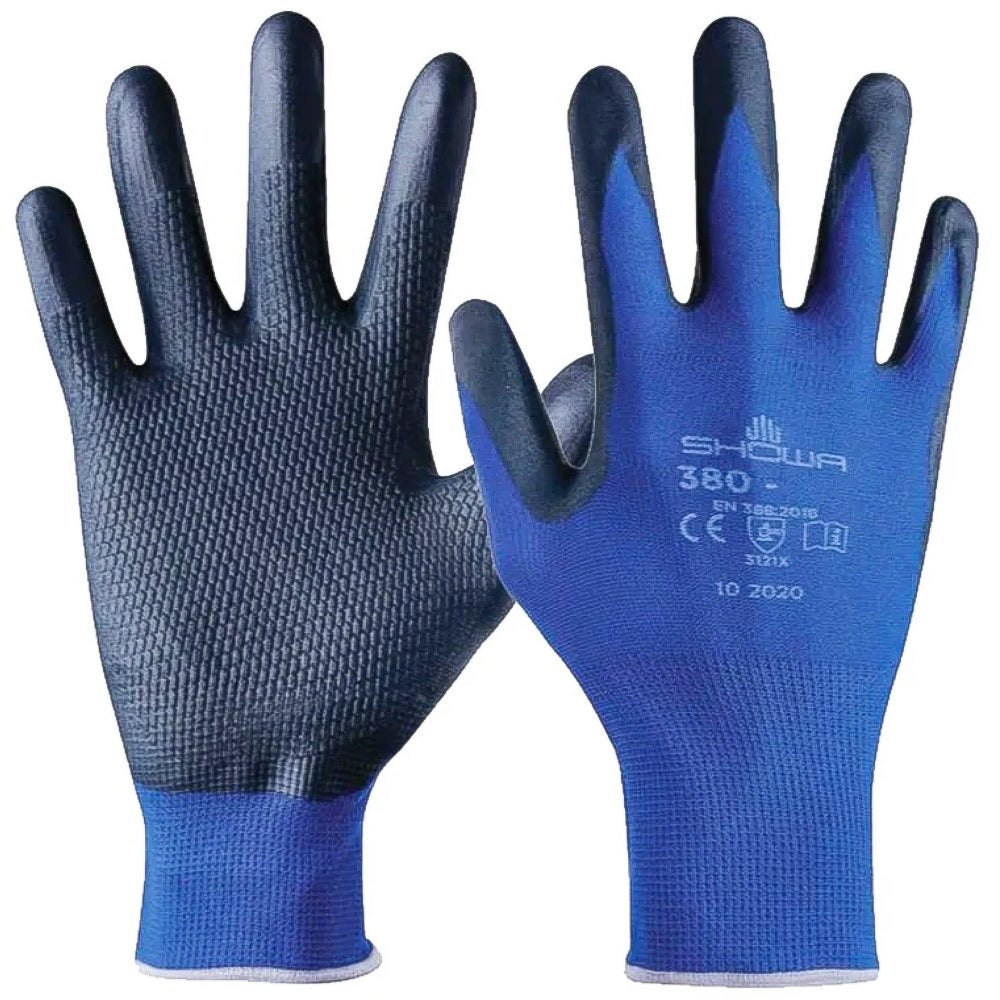 Guanti Showa Mod 380 Proteggono Le Mani Da Grassi E Abrasioni