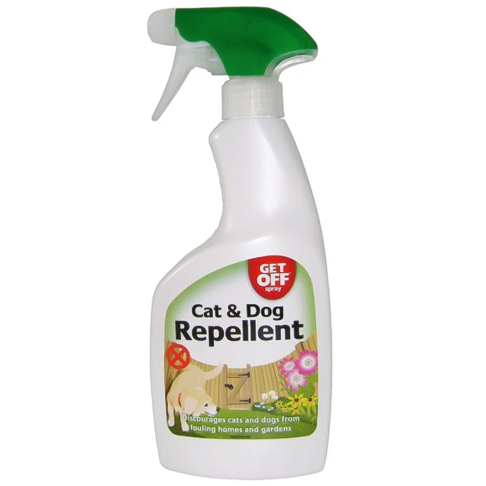Spray GET OFF - Dissuadente per Cani e Gatti per Esterni