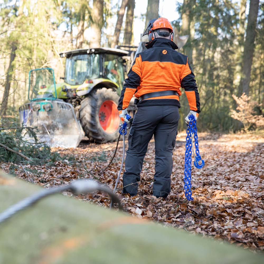 Catena da esbosco per verricello BluCatena da esbosco per verricello BluSpessore 8mm