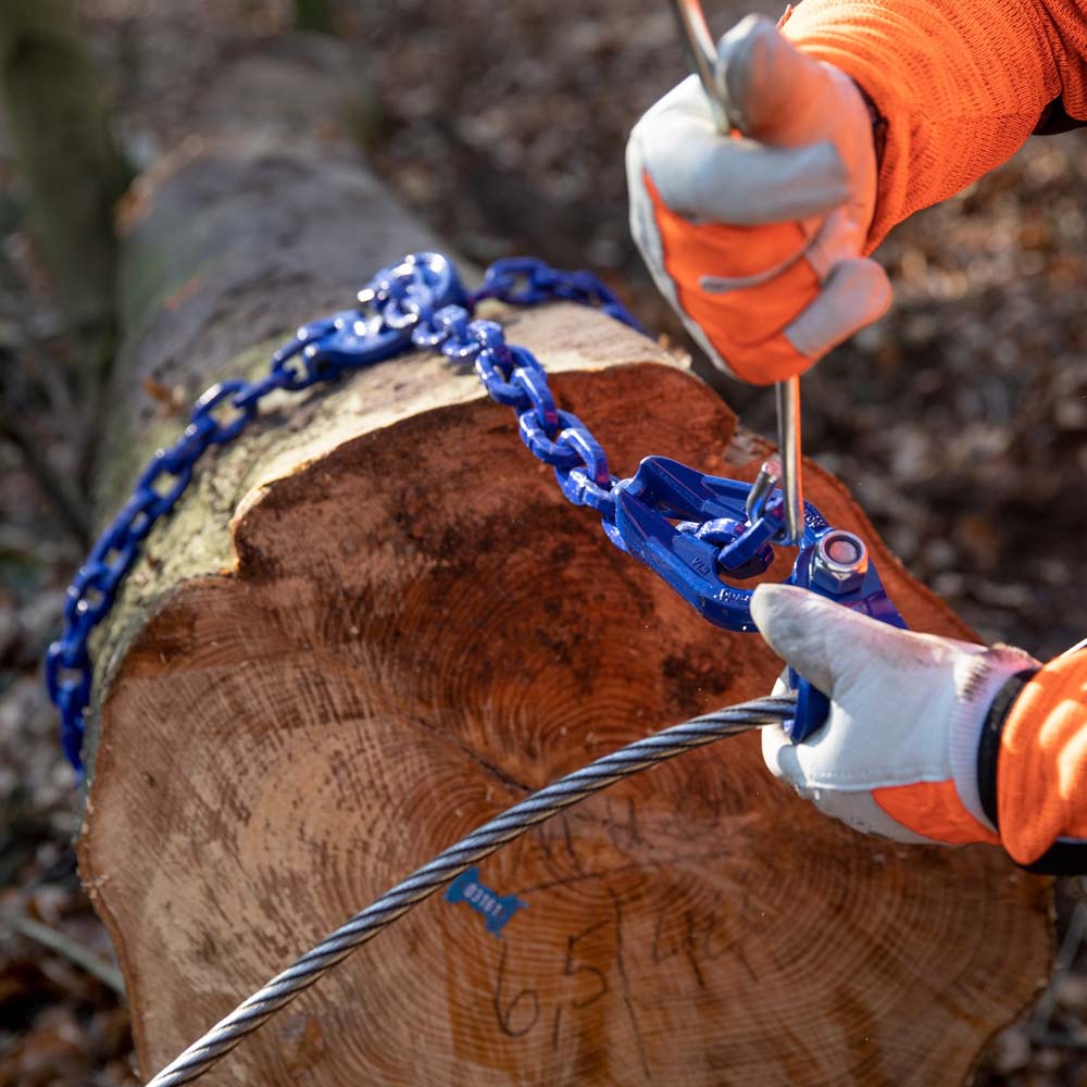 Catena da esbosco per verricello BluCatena da esbosco per verricello BluSpessore 8mm