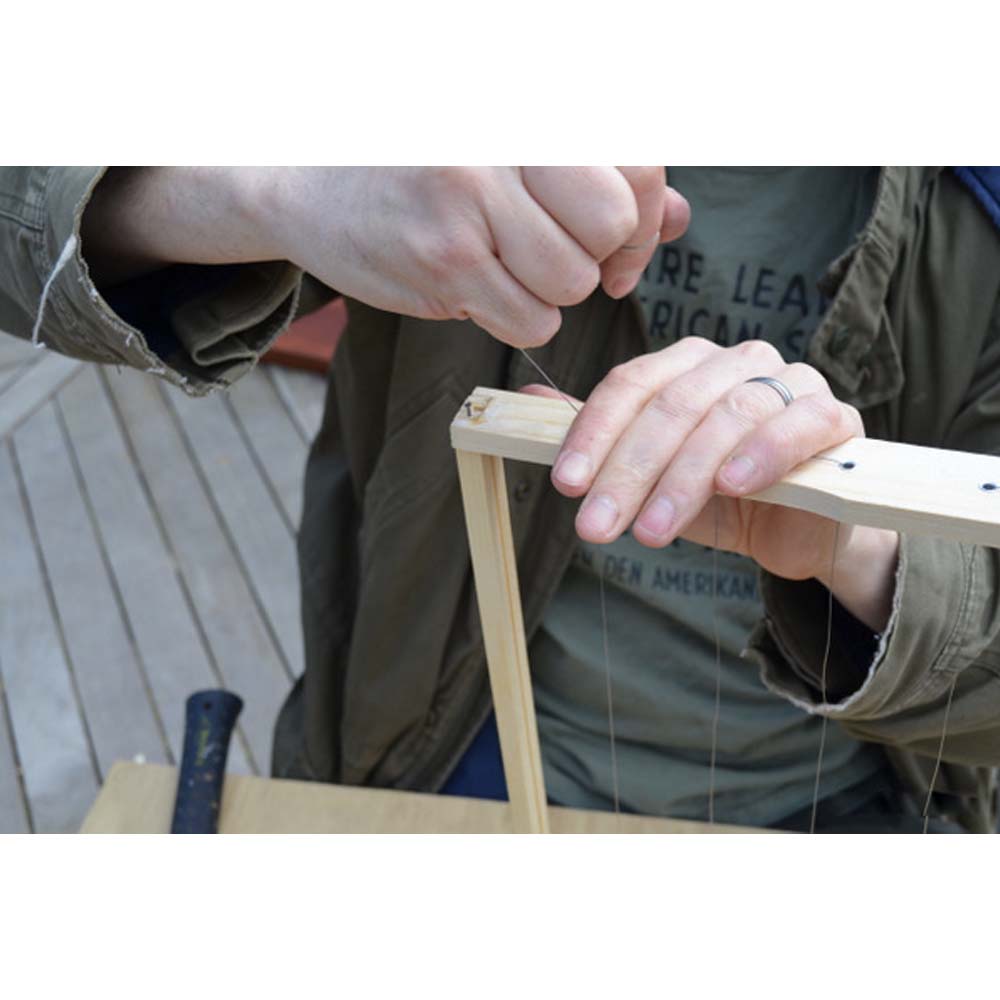 Filo a nido d'ape in acciaio inox