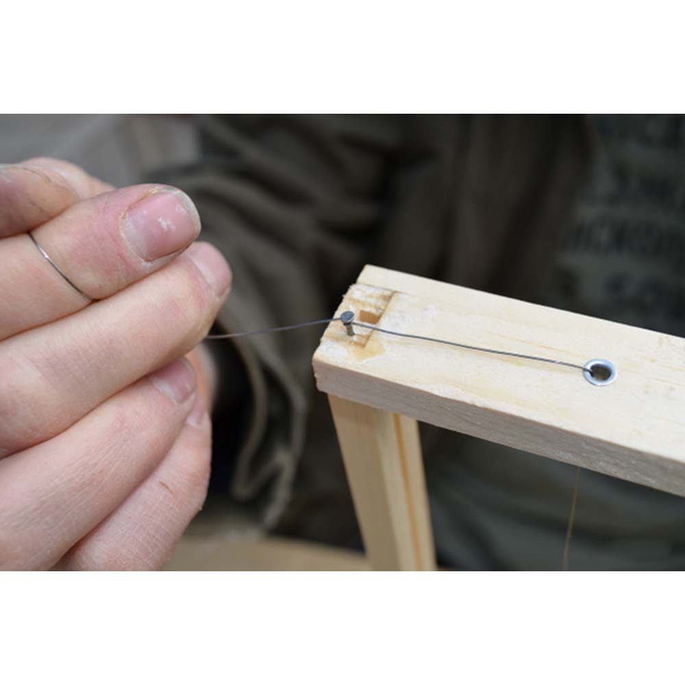 Filo a nido d'ape in acciaio inox