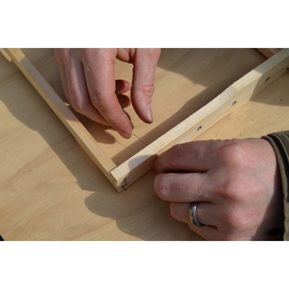 Filo a nido d'ape in acciaio inox